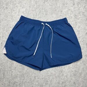 VANS Womens Get It Woven Short Dolphin Shorts Blue Size XL